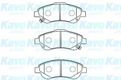 KAVO PARTS bp2054 -  Комплект тормозных колодок, дисковый тормоз